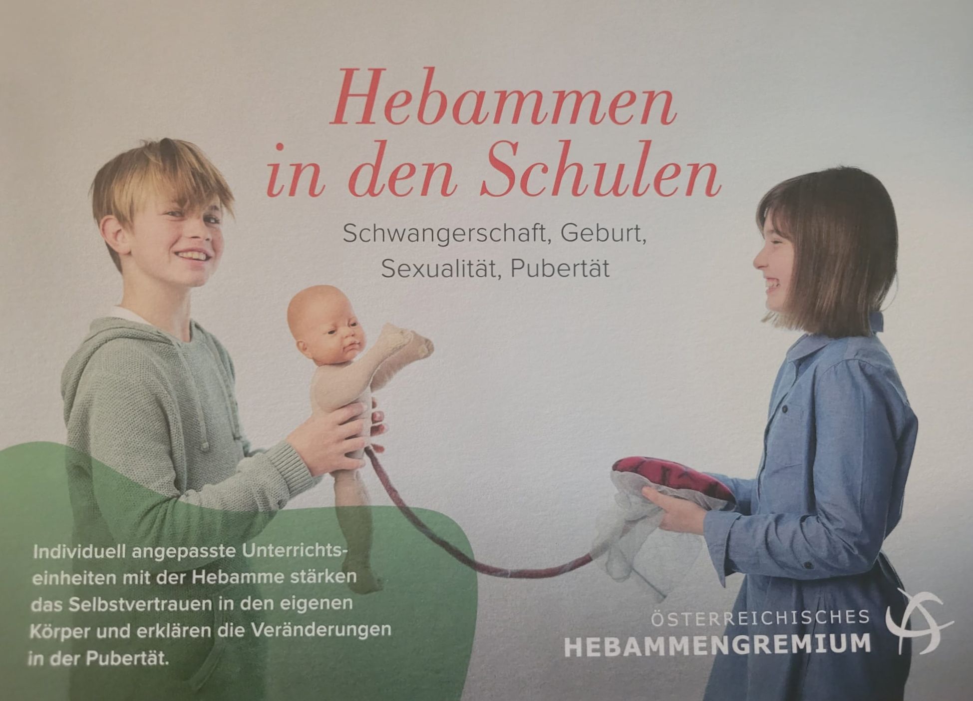 Hebammen in Schulen